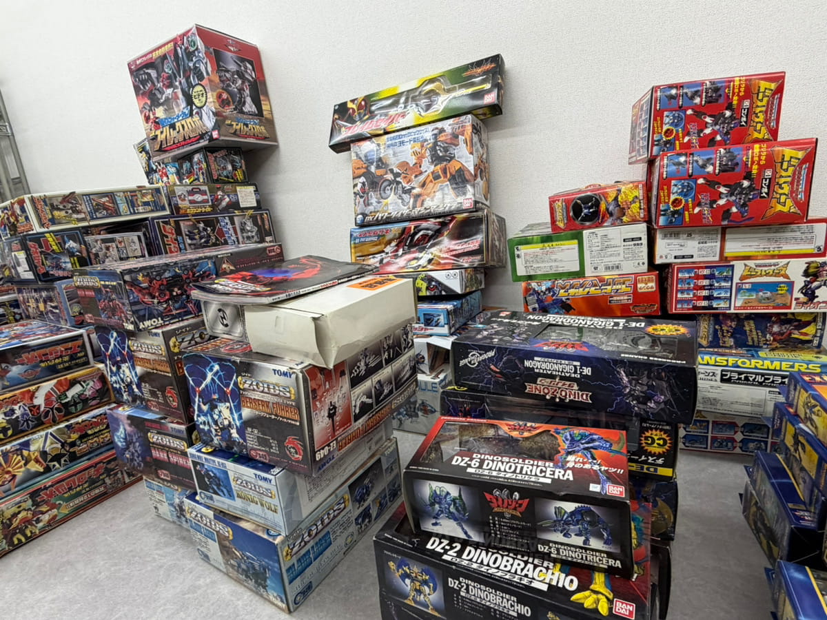 大量の特撮・戦隊シリーズ系玩具2
